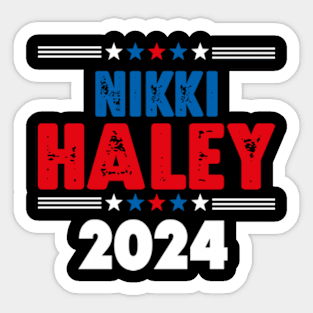 Nikki Haley President for President 2024 Sticker